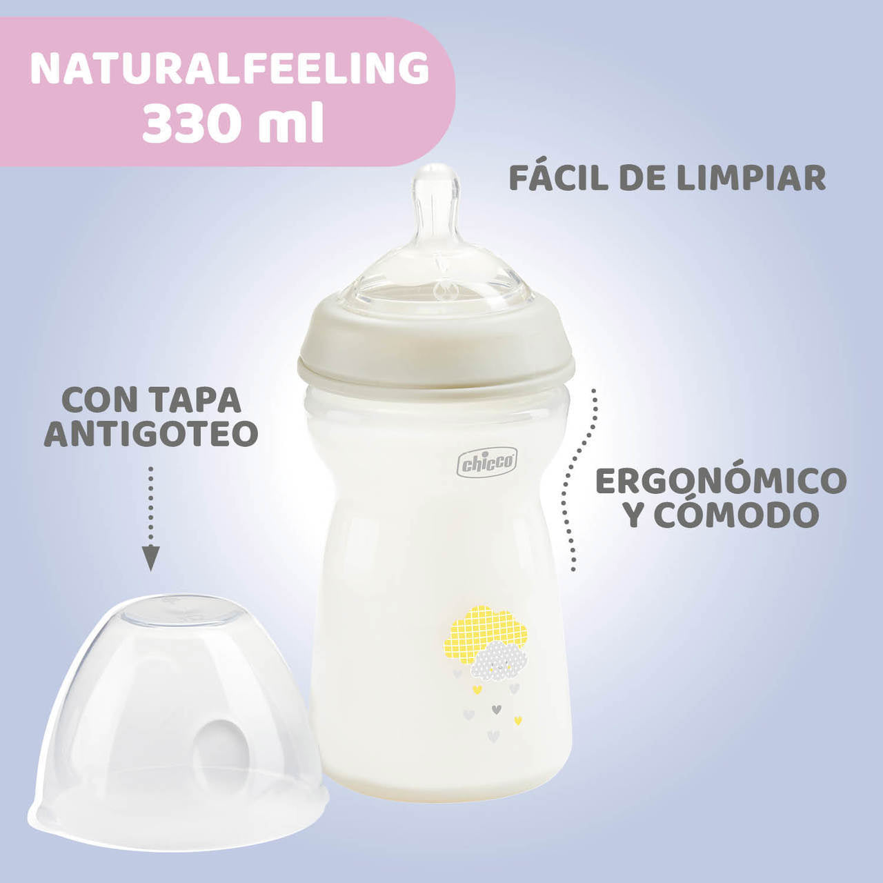 Biberon Natural Feeding 330 ml