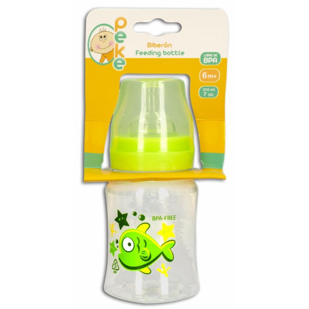 Biberón boca ancha 210ml