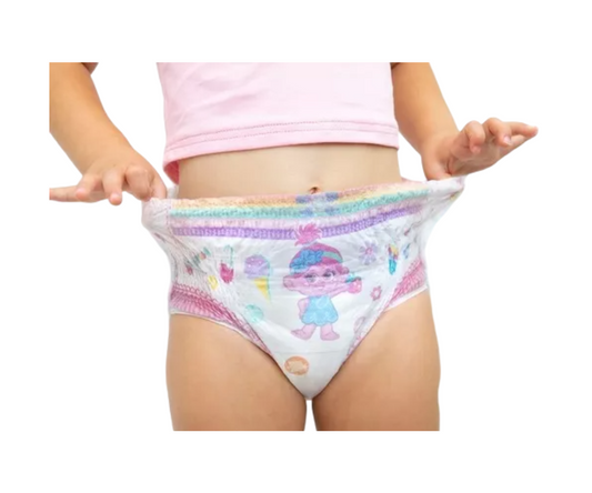 PAMPERS EASYUP SUPER GIRL 4T 5T 56 UNIDADES PAMPERS