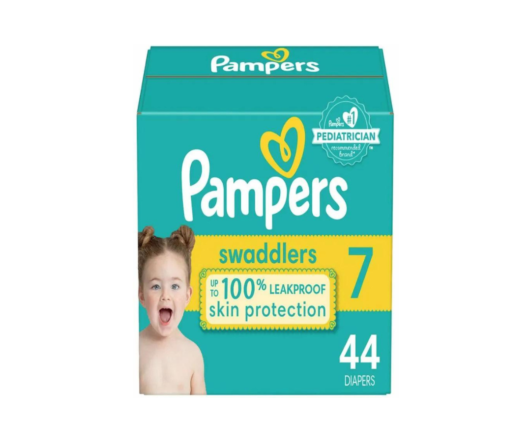 Pampers swaddlers super talla s7 x44