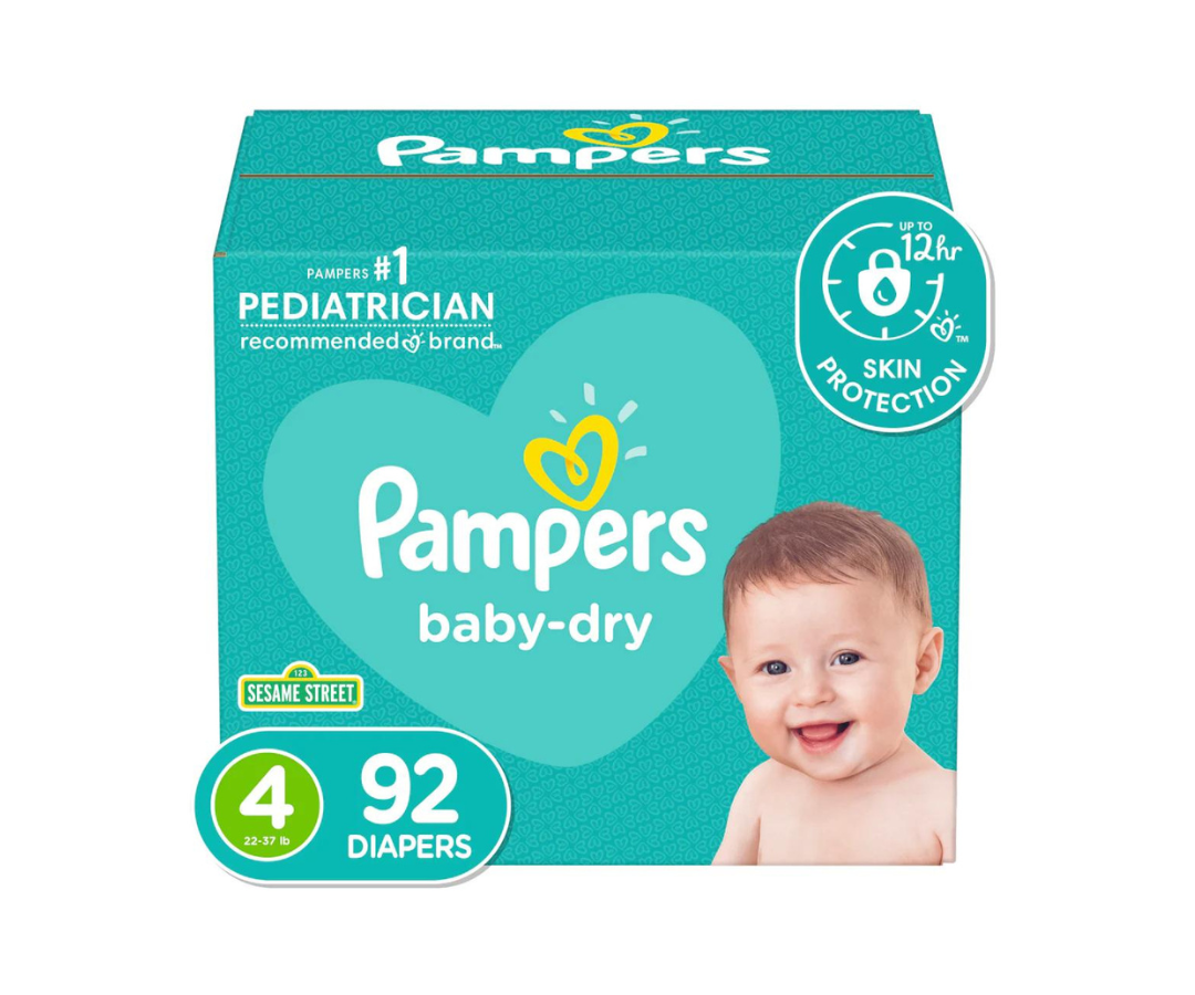 Pampers baby clearance dry s4