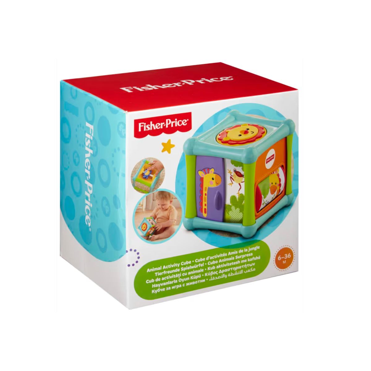 Juguete Cubo de Actividades Animalitos