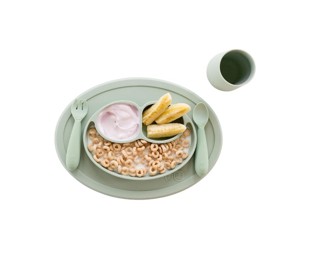 Set de alimentación Mini Feeding Sage