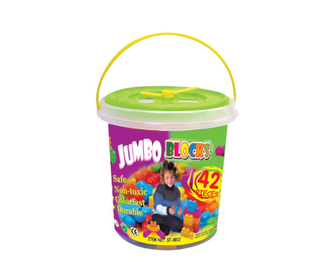Bloques De Armar Jumbo 42 Pcs Sunta Toys