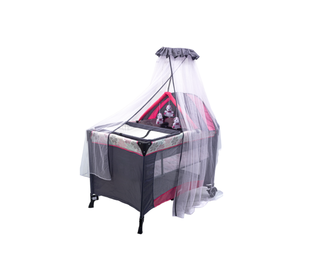 Corral Girl Con Toldo Rosado Peke