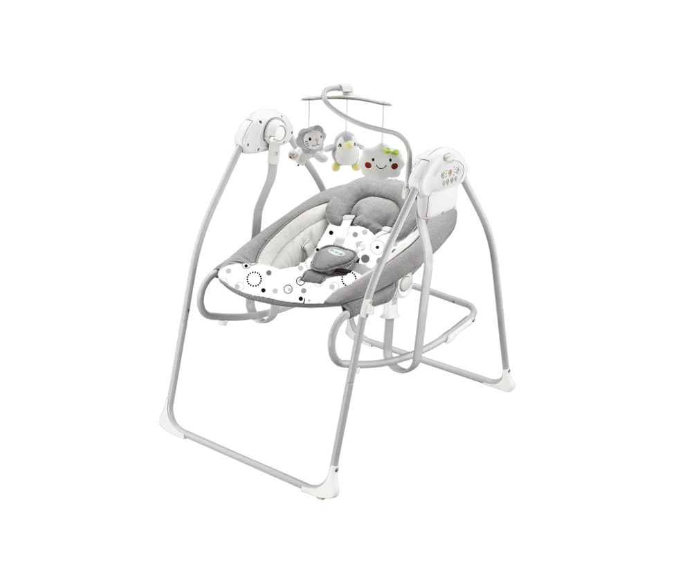 Columpio Y Silla Rebotador White Born