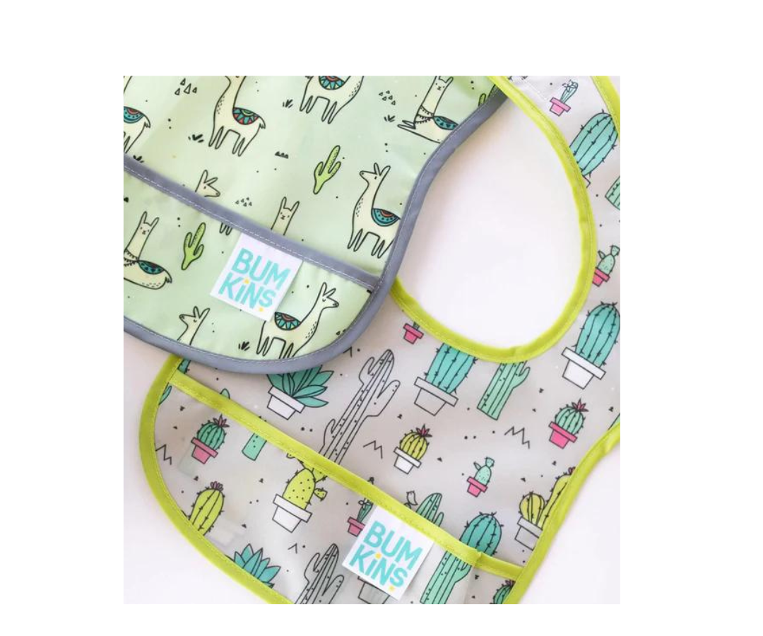 Babero X2 Llama Cactus Bumkins