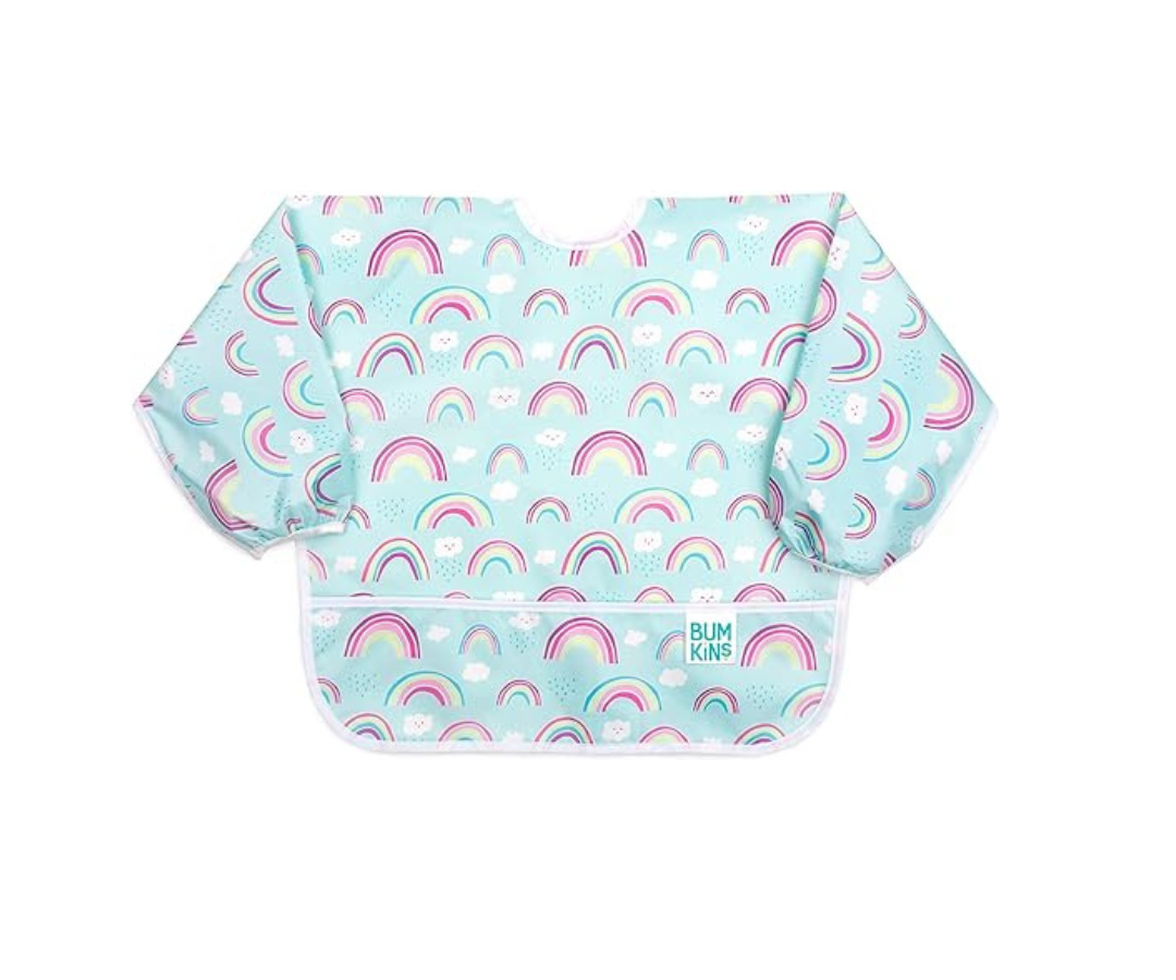 Babero Manga Larga Rainbows Bumkins