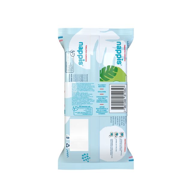 Toallitas húmedas Nappis 150 unidades