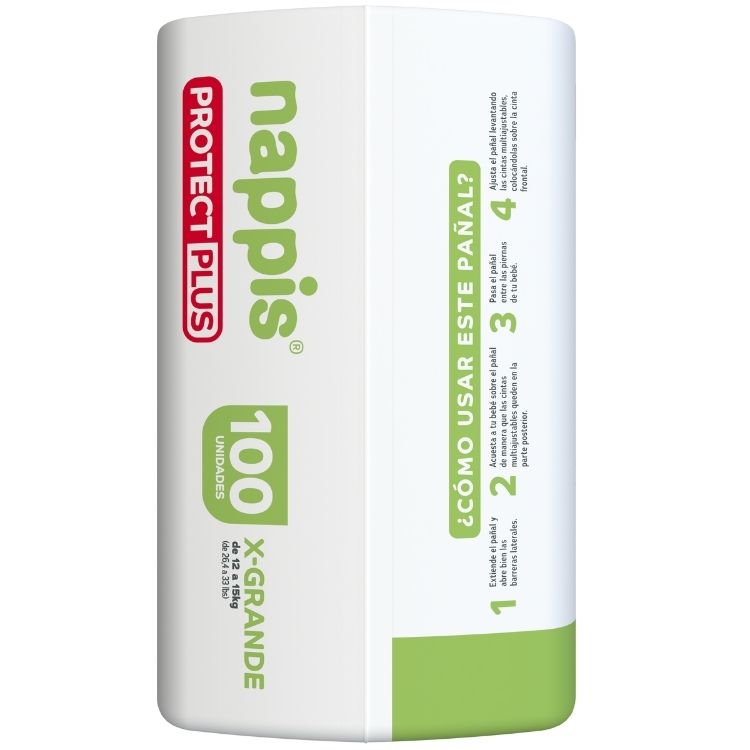 Nappis protect plus Extra Grande x 100