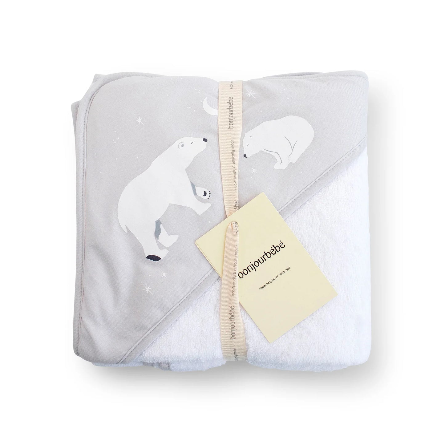 Toalla Con Capucha XL | Gris - Saro