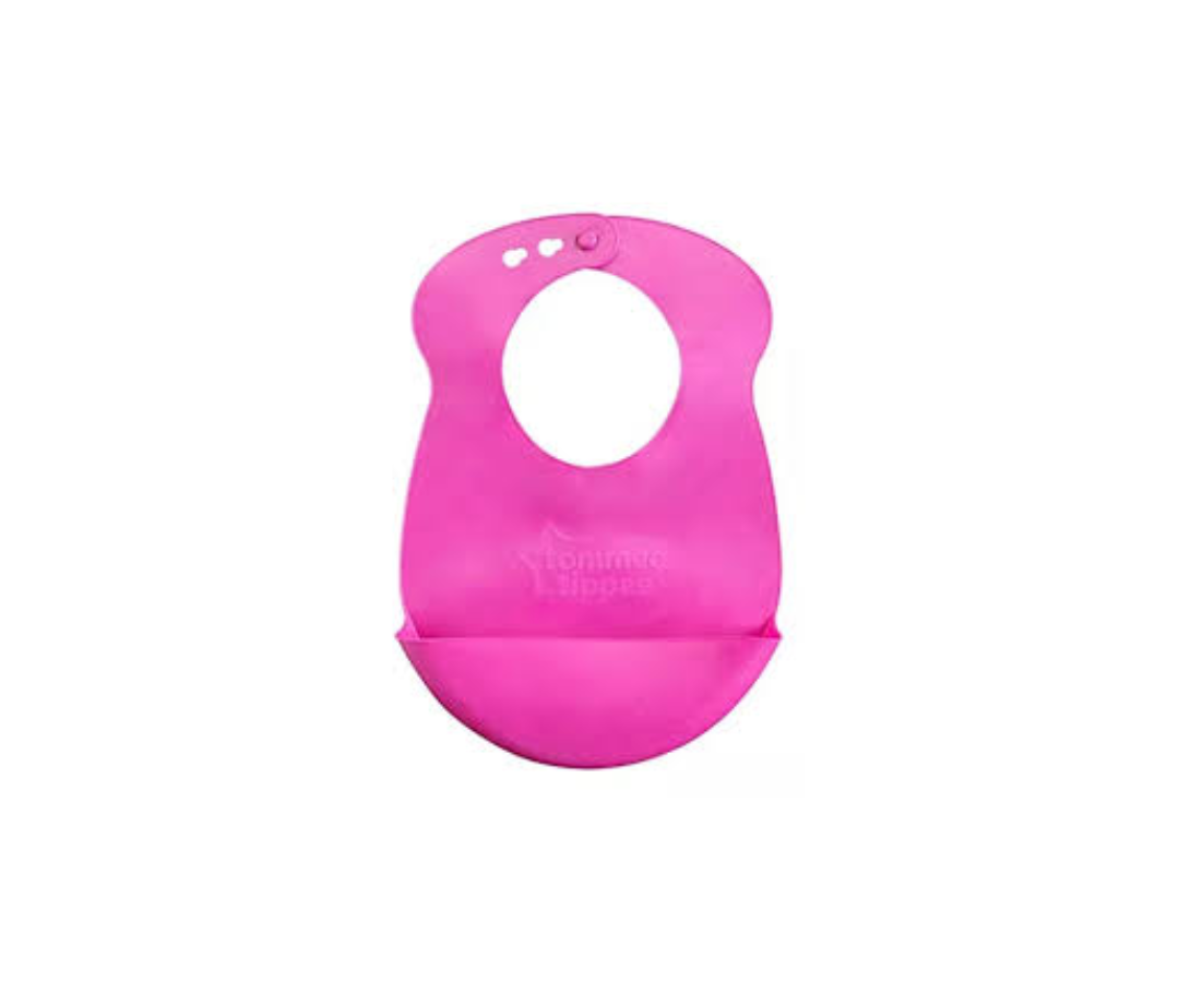 Babero Silicona Niña X 2 Tommee Tippee