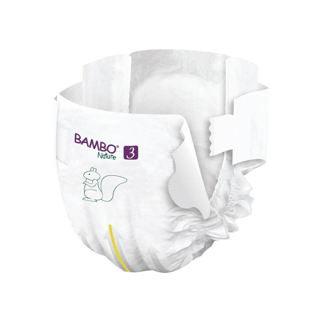Bambo Nature Pañales Talla 3 (M) x 28
