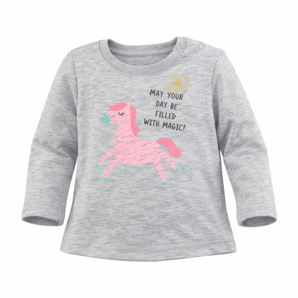 Camiseta manga larga - Unicornio