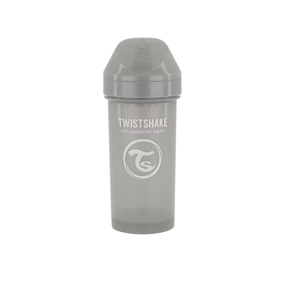 Vaso Kid Cup 360ml 12m+| Gris Twistshake