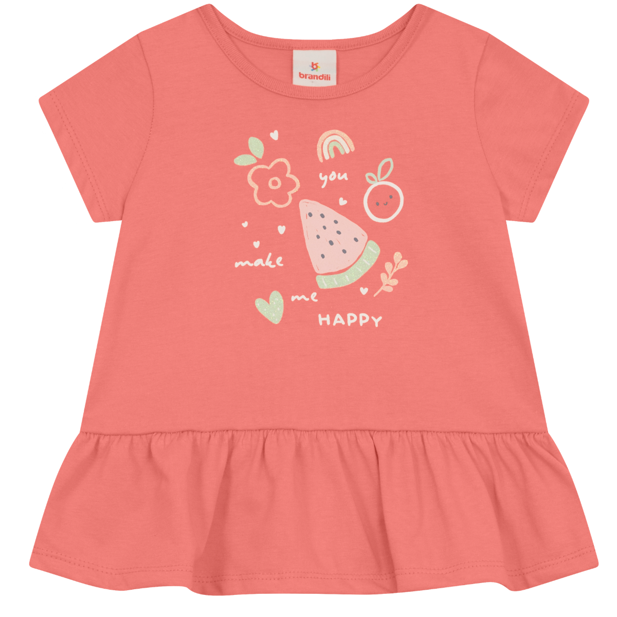 Blusa Y Bermuda Nena | Sandia Brandili