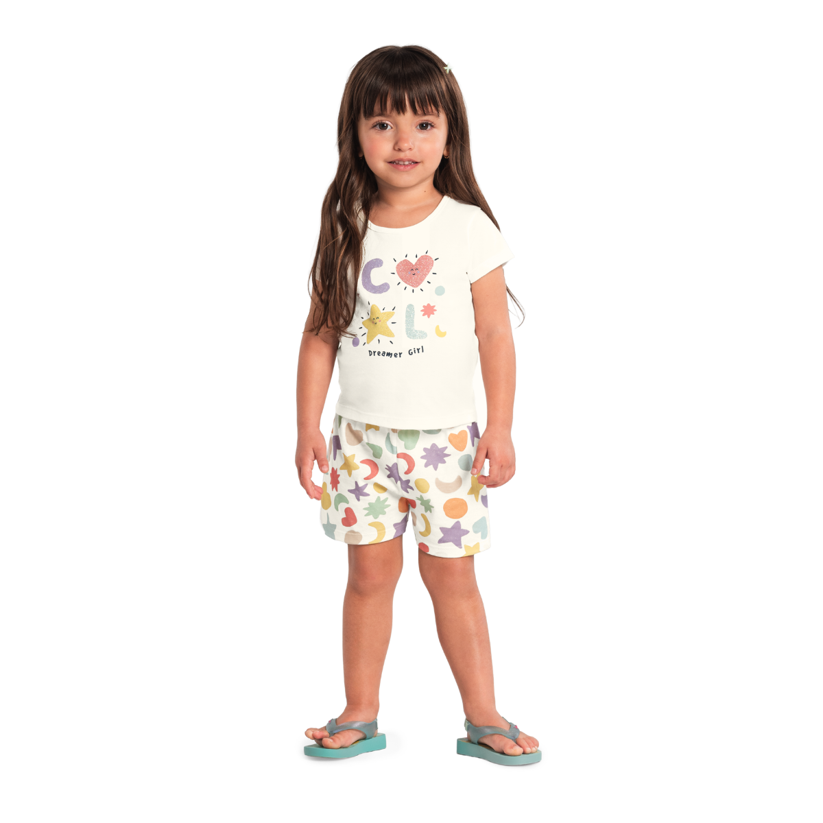 Blusa Y Shorts Nena | Helado Brandili