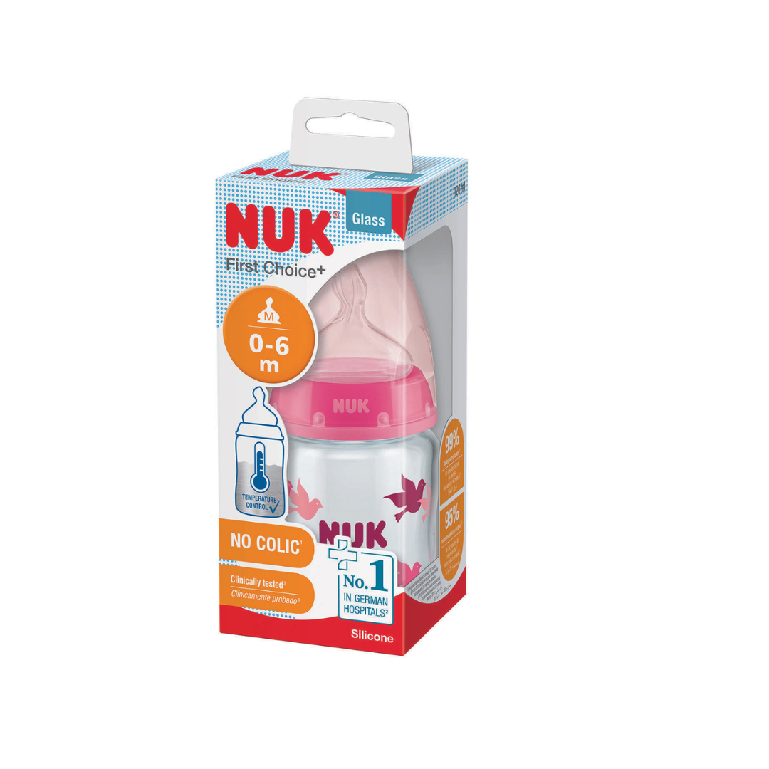 BIBERON NUK FC 120ML VIDRIO