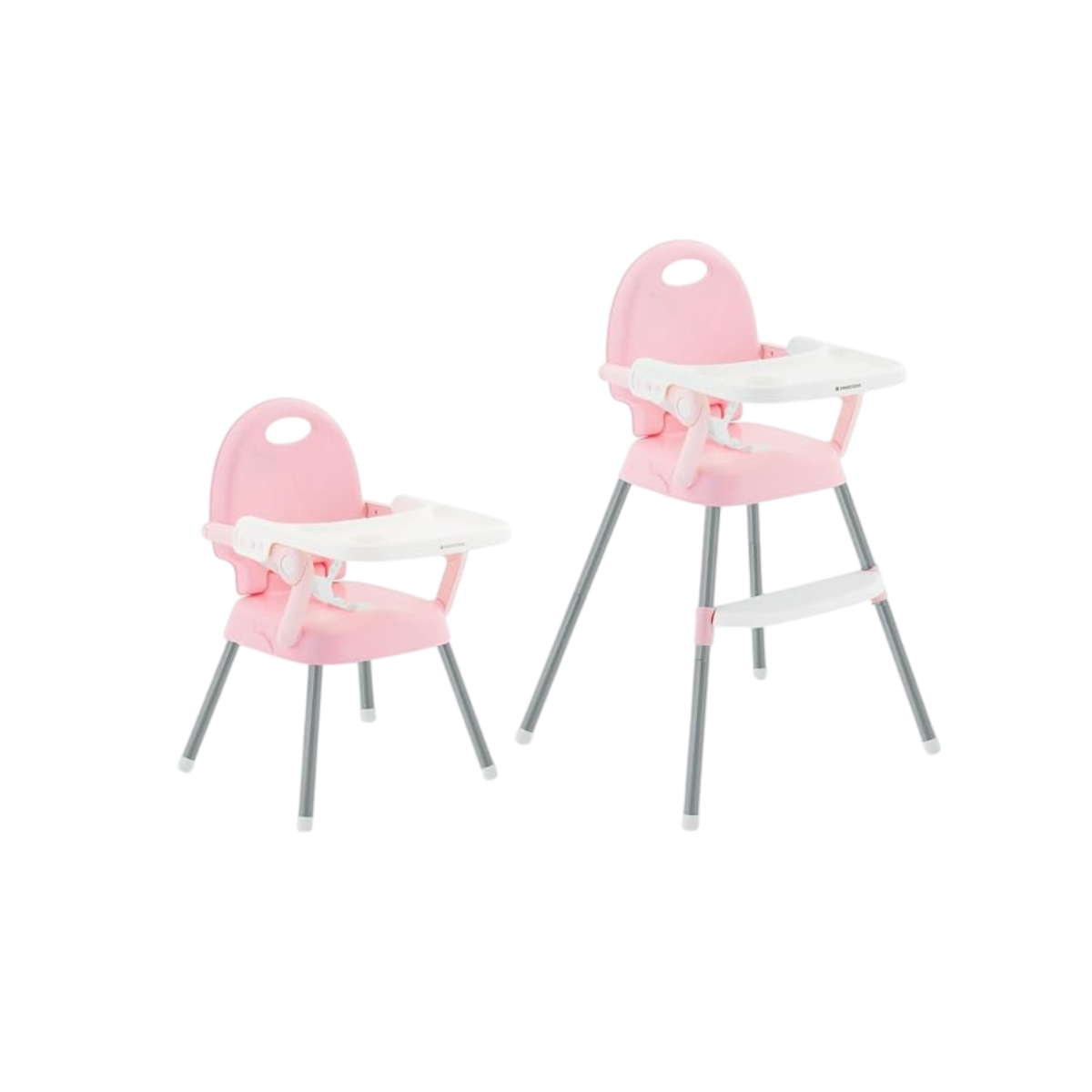 Silla de comer Spoony 3 en 1 | Rosado - Kikkaboo