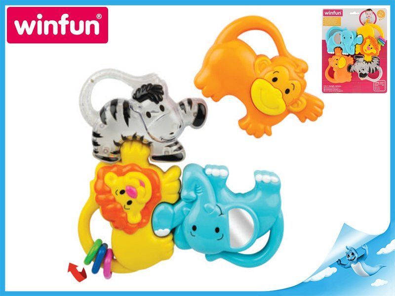 Animales Jungla 4 En 1 Winfun
