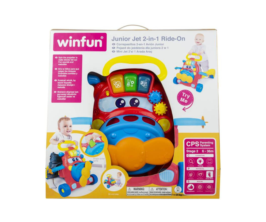 Andador avión junior 2 en 1