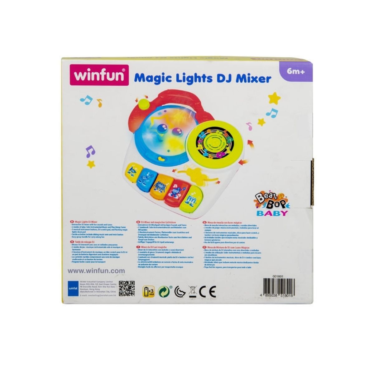 Dj Mixer Magicas Luces Winfun