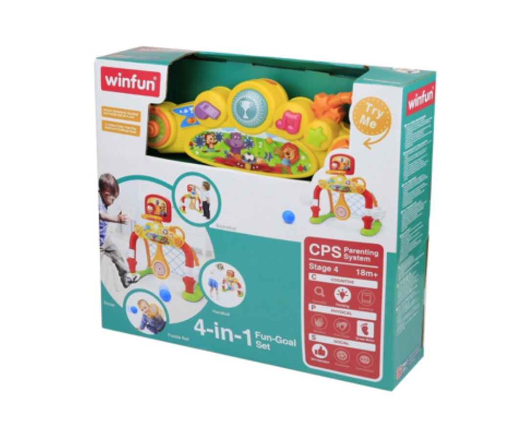 Set 4 En 1 Goal Winfun