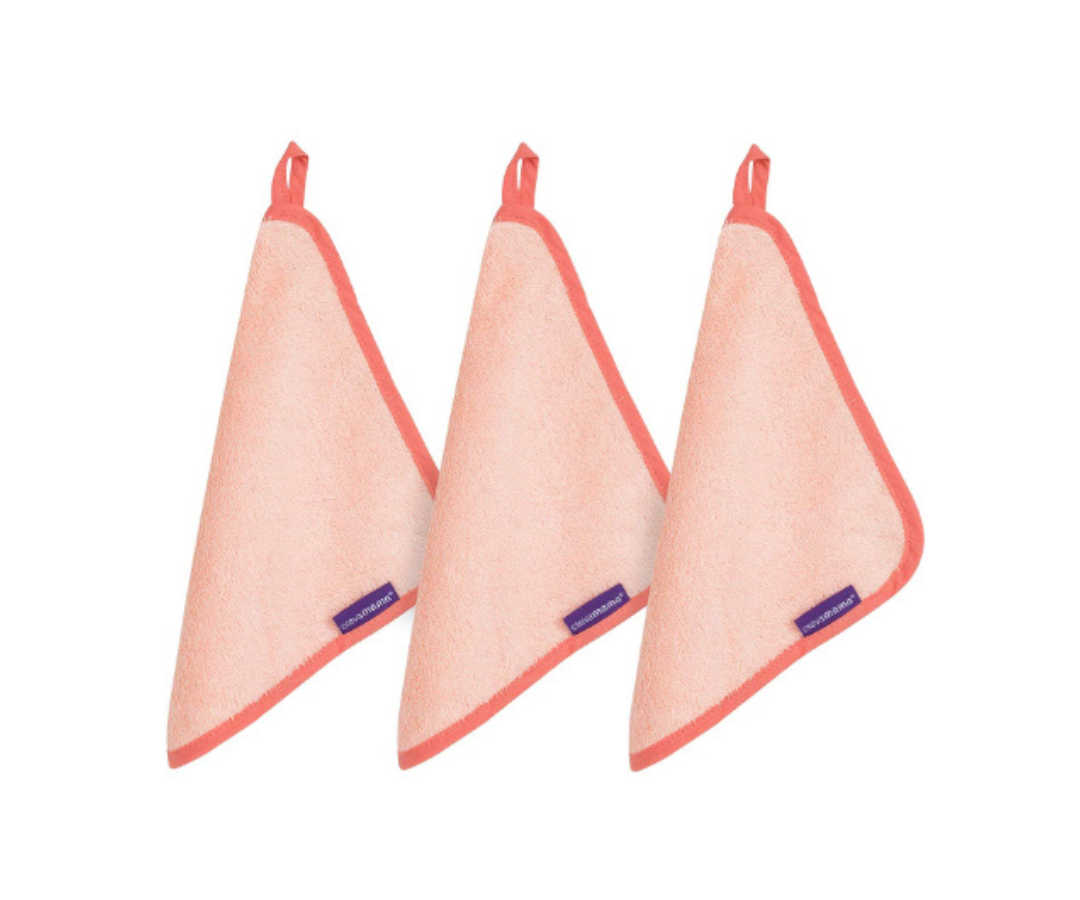 Set 3 Toallitas Coral