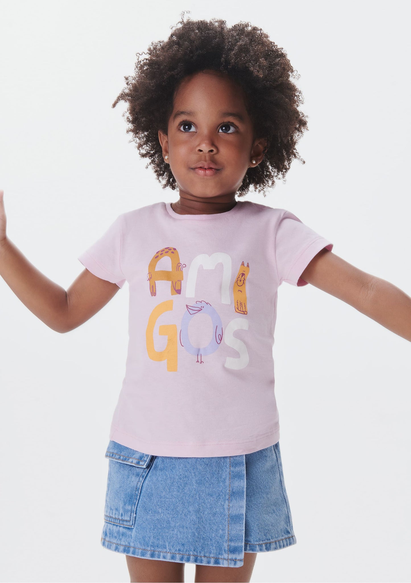 Camiseta manga corta nena