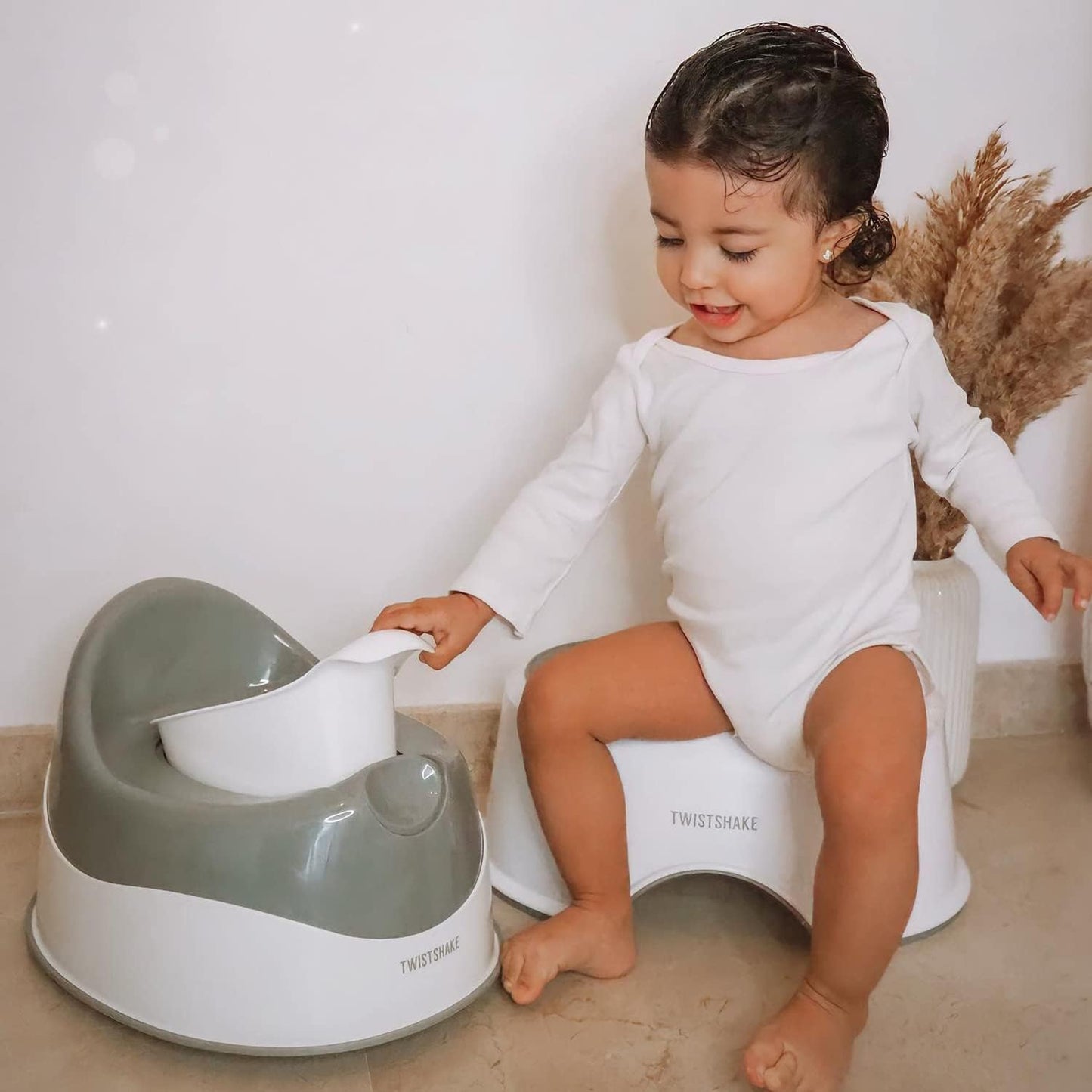 Banquito Antideslizante Gris