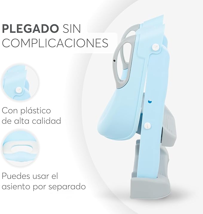 Adaptador con Escaleras para baño Kikkaboo