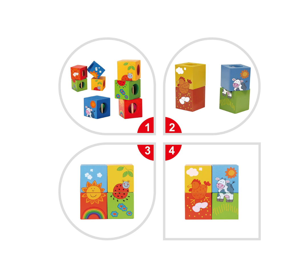 Cubos de Descubrimiento Puzzle