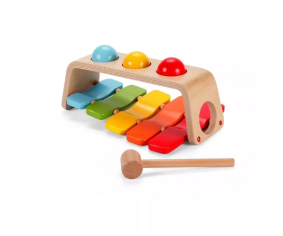 Banco 2 En 1 Pound And Tap 12M Classic Toys