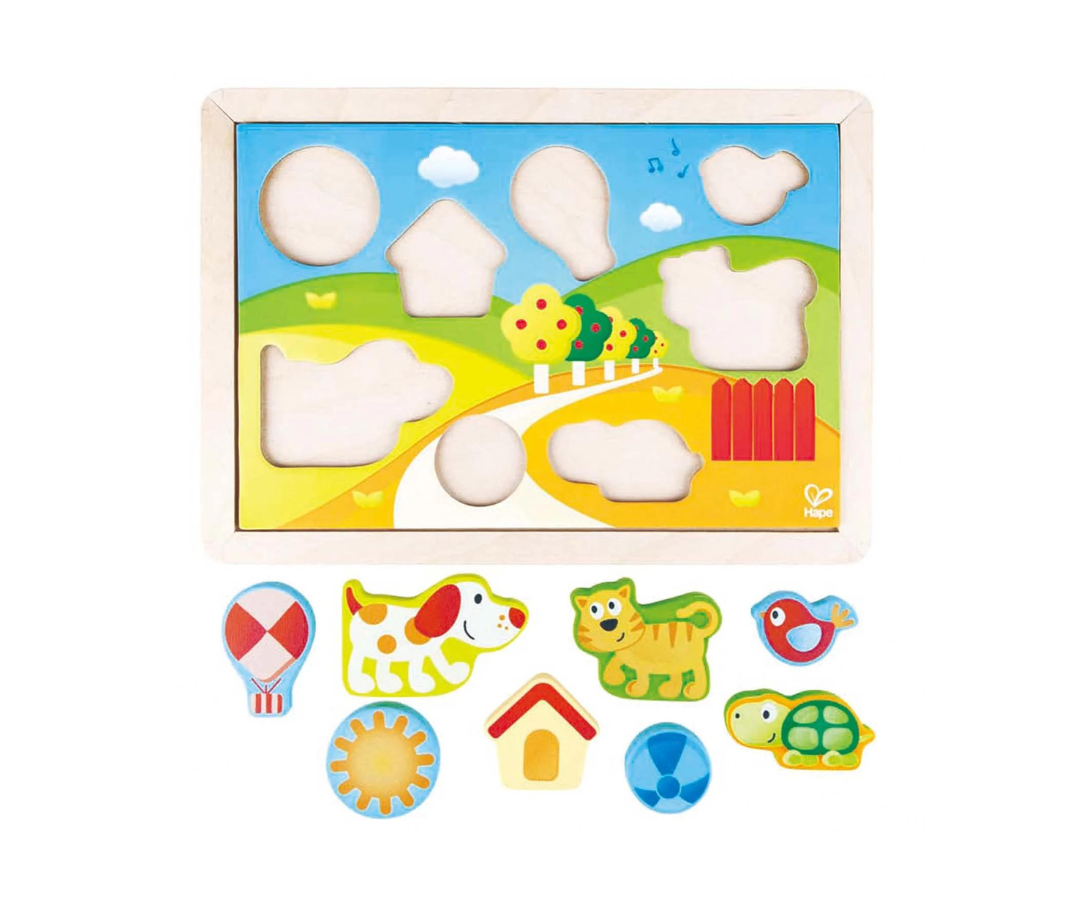 Rompecabezas 3 En 1 Sunny Valley Hape