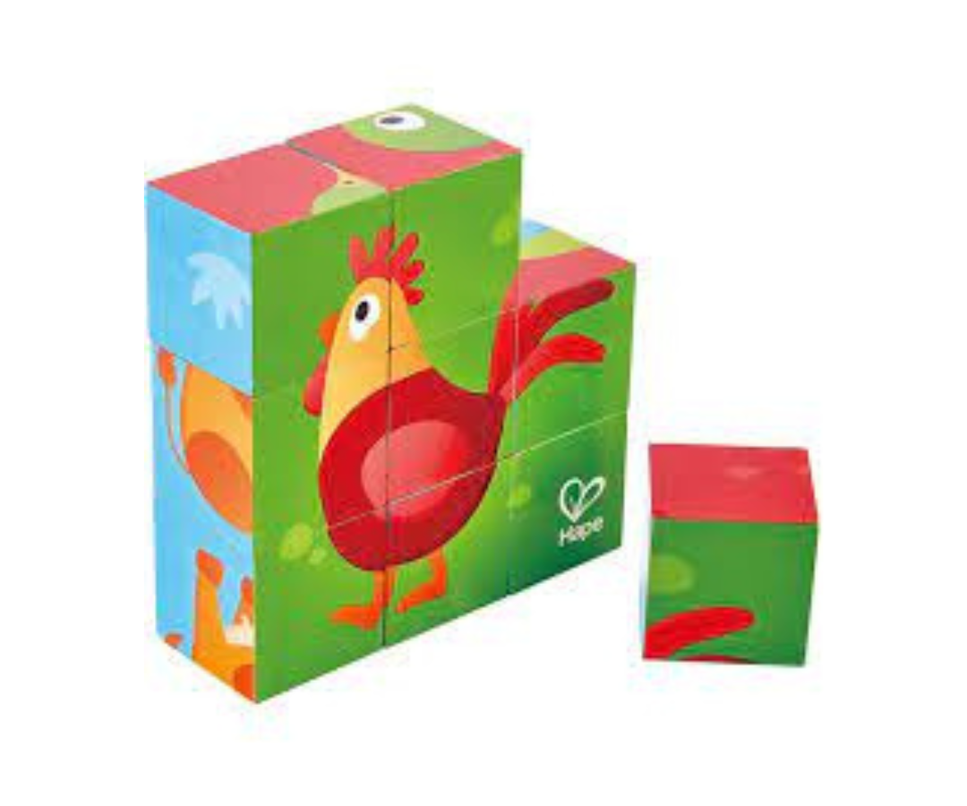 Rompecabezasde Bloques Farm Animal Hape