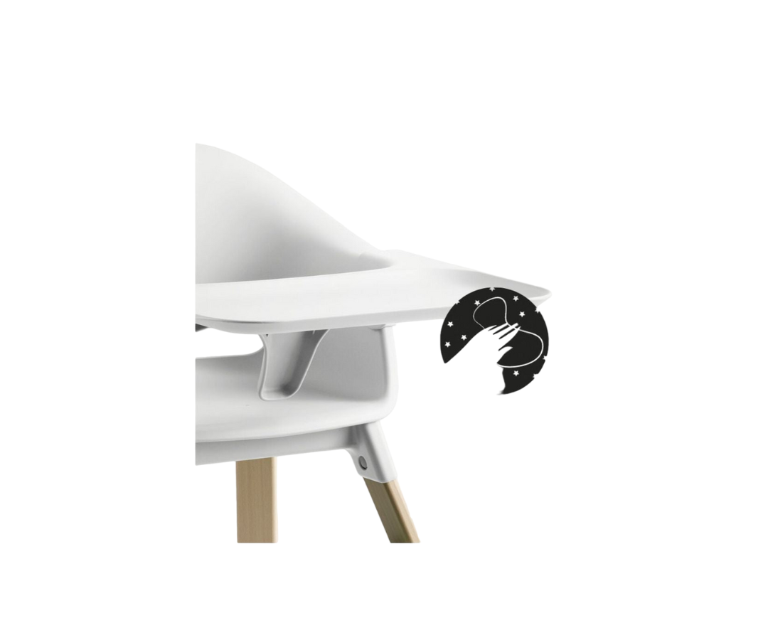 Silla de comer Clikk Blanco Stokke