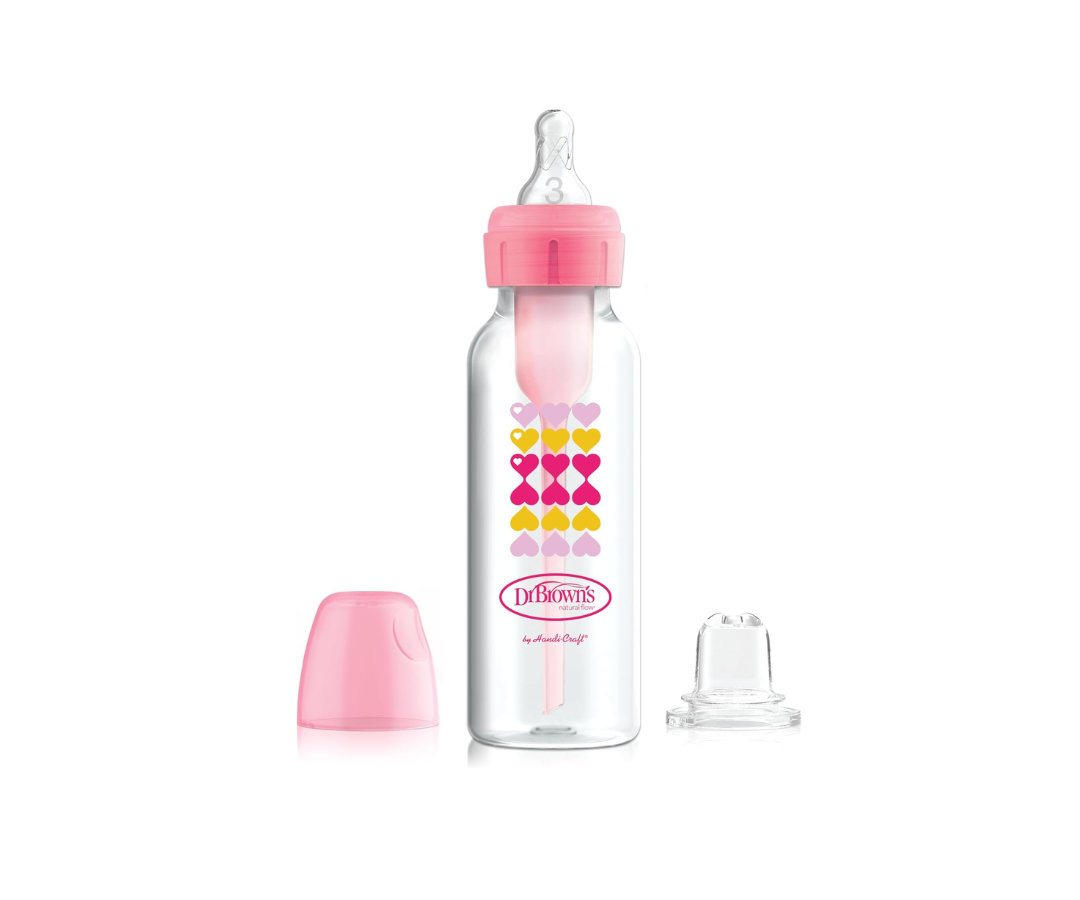 Biberón Trans B/A 9 Oz Corazones Dr. Browns