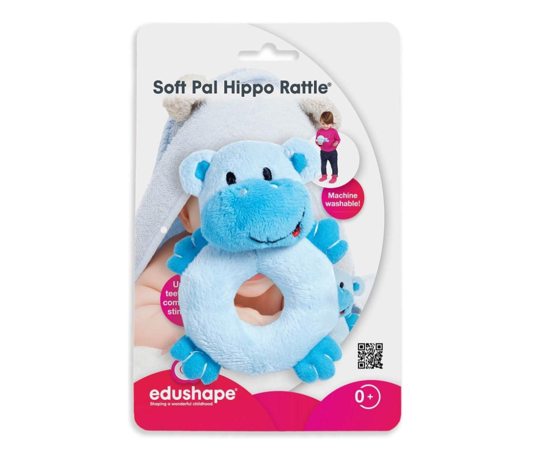 Sonajero Suave Hipopotamo Edushape