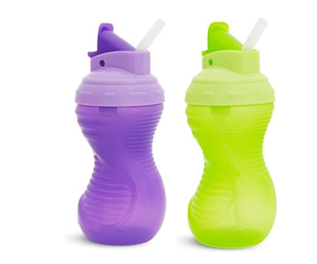 VASO ENTRENADOR CON PAJILLA 10 ONZAS 12 MESES + MUNCHKIN