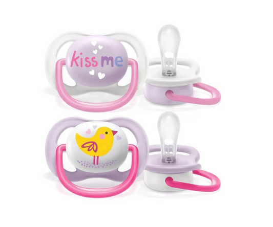 SOOTHER AIR PAJARITO KISSME 0-6 MESES X 2 AVENT