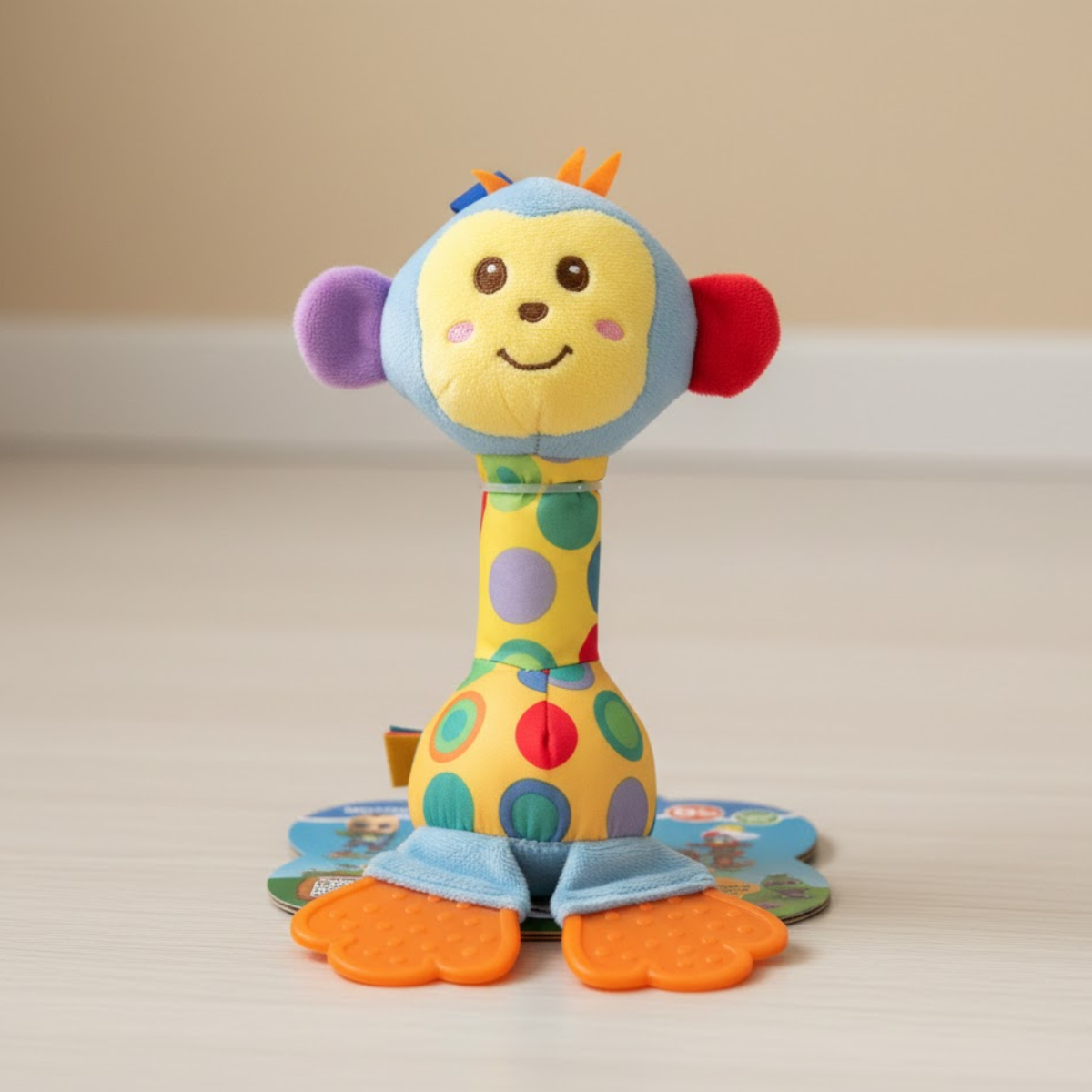 Peluche Sonajero Mono Carlitos