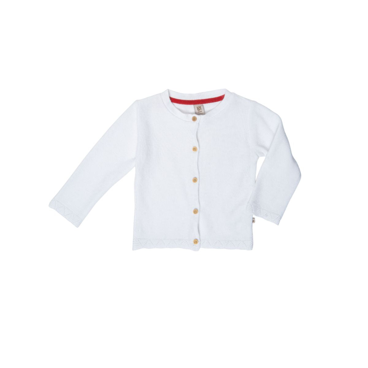 Saco Abierto De Cintura Detalle Blanco