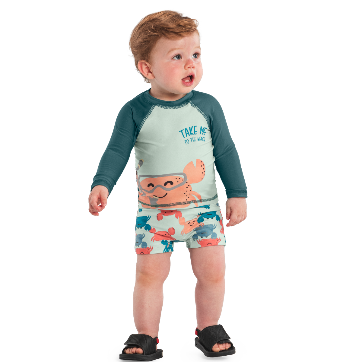 Camiseta Y Bañador Nene | Cangrejo Brandili