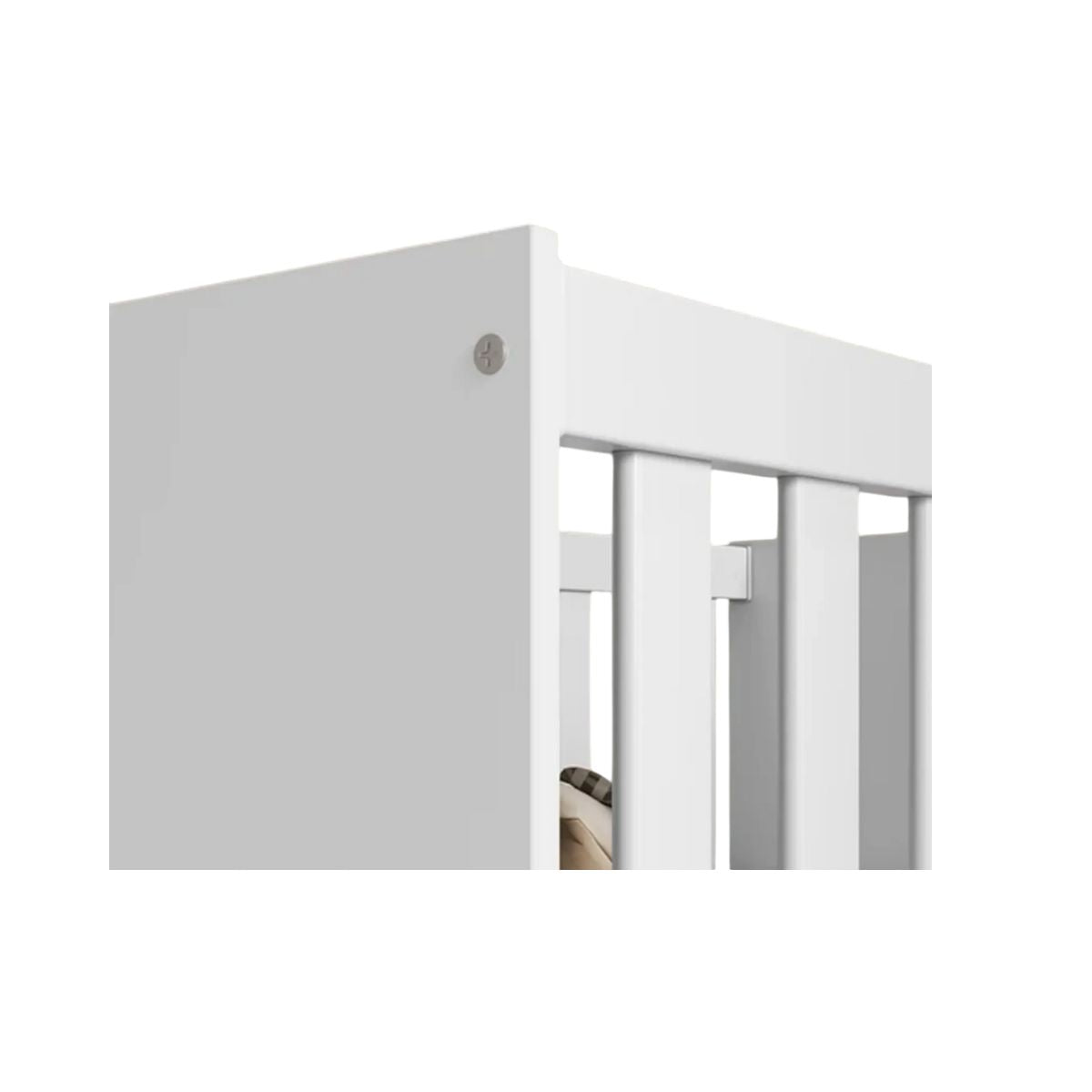 Cuna Zupi Blanco y Natural