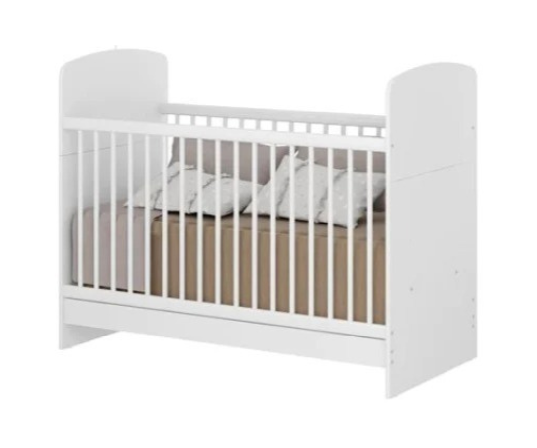 Cuna 3 En 1 130X60Cm Blanco Multimovies