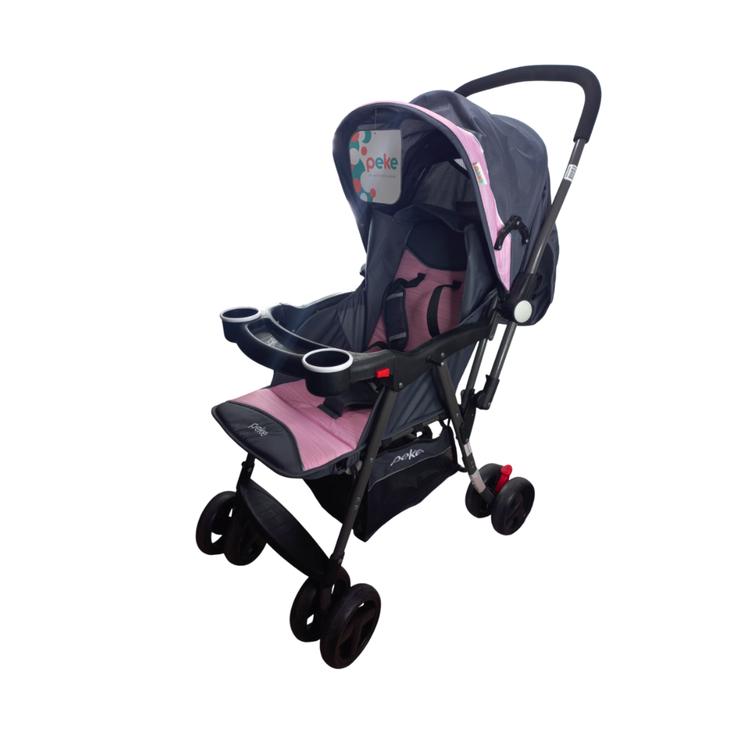 Coche con manubrio reversible