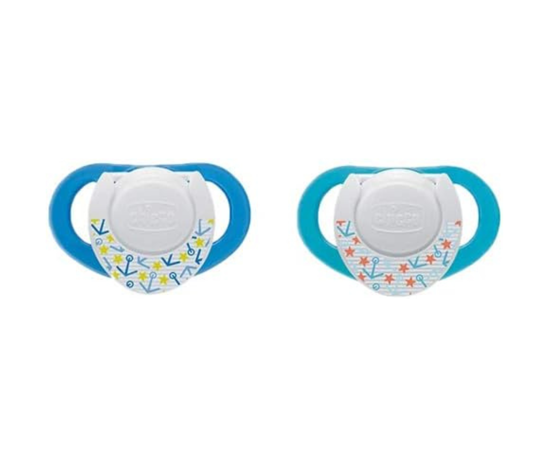 Pacificador Ring Blue 6 A 12M X2 Chicco