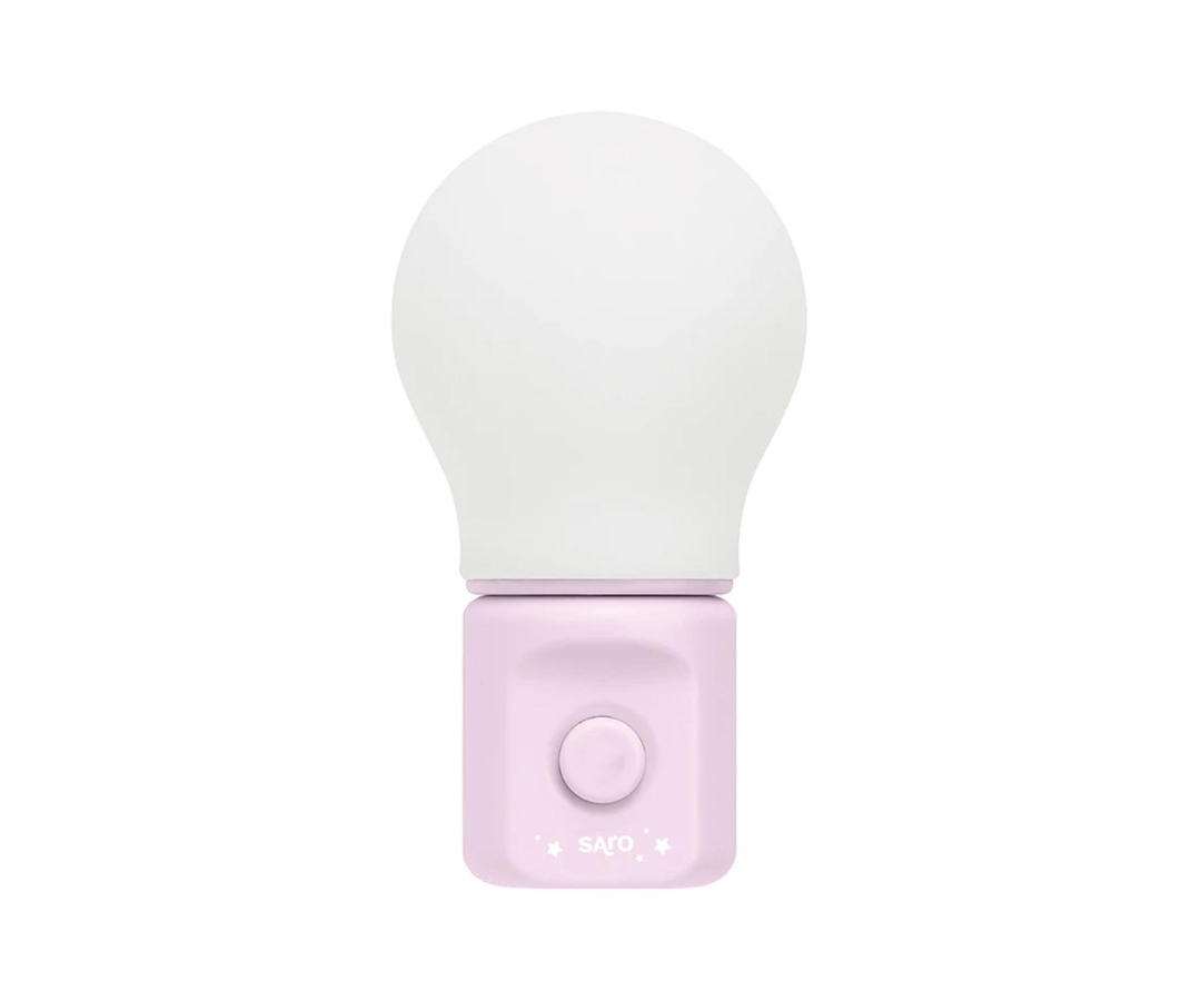 Luz de compañía rosa