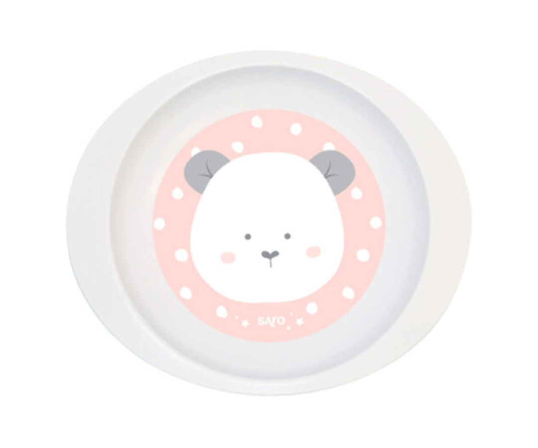 Set Regalo Plato y tomatodo Pink Saro