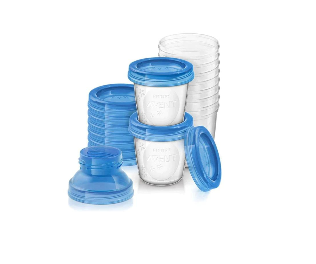 Recipiente 180Ml X10 2 Adapt.Extrac Avent